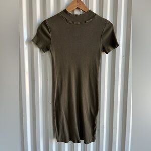 Brandy Melville Ribbed Mini Dress